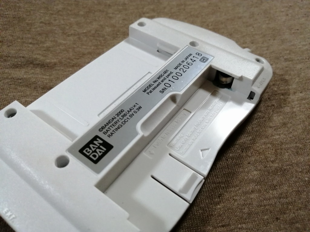  ips液晶 内部部品交換 USB-C 対応 バッテリーボックス付属 タクトスイッチ 搭載ワンダースワンカラー 本体_画像6