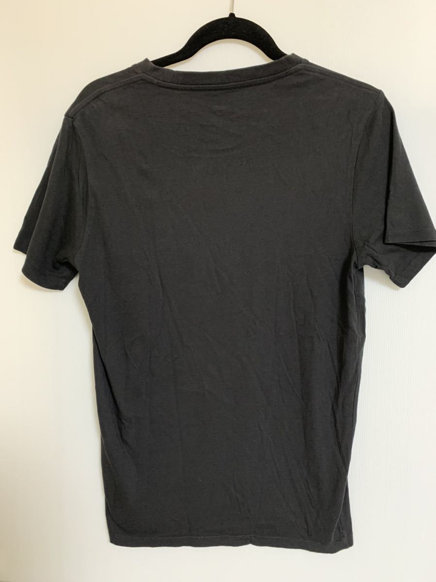 即決/LEVI'Sリーバイス ロゴプリントTシャツ/Sサイズ/ブラック/半袖/黒/T-shirt/USED_画像2