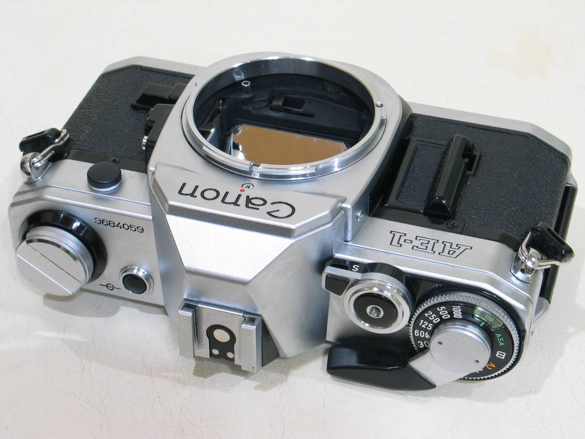 即決! Canon AE-1 シルバー 外観極上 ミラーモルト貼替 #3684059 即決! Canon AE-1 シルバー 外観極上 ミラーモルト貼替 #3684059
