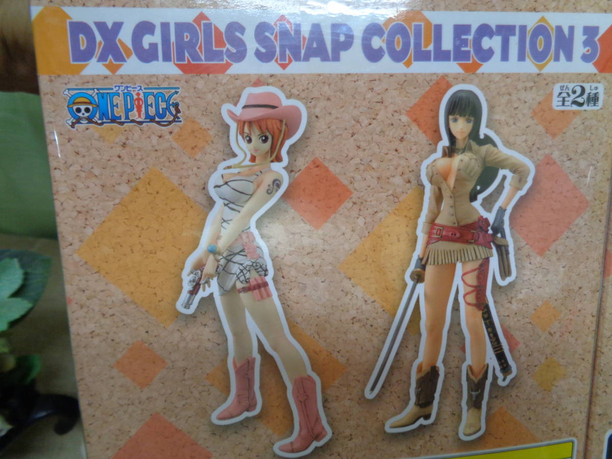 ワンピース　DX　GIRLS　SNAP　COLLECTION3　Nami/Robin　全2種セット　未開封品_画像7