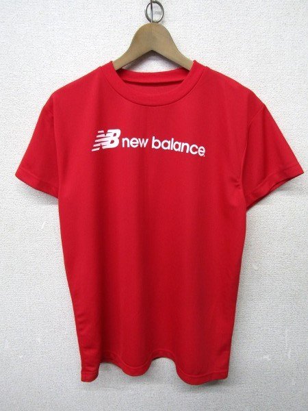 V1157：New balance  побережье Сёнан   международный  ... 2008  март 16 день 10km ... баланс   футболка с коротким руковом / красный /M  короткие рукава ...  спорт ...：35