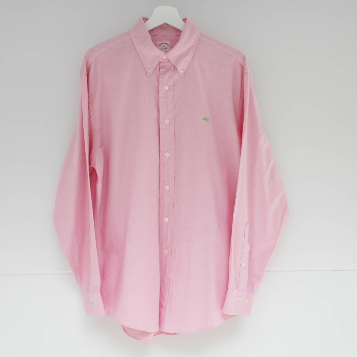 ブルックスブラザーズ ボタンダウンシャツ Mサイズ Brooks Brothers B.D.oxford shirt pink