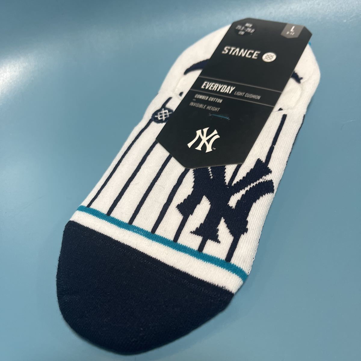 スタンス　ショートソックス　ヤンキース　stance メンズソックス　メンズソックス　MLB 新品未使用品_画像1