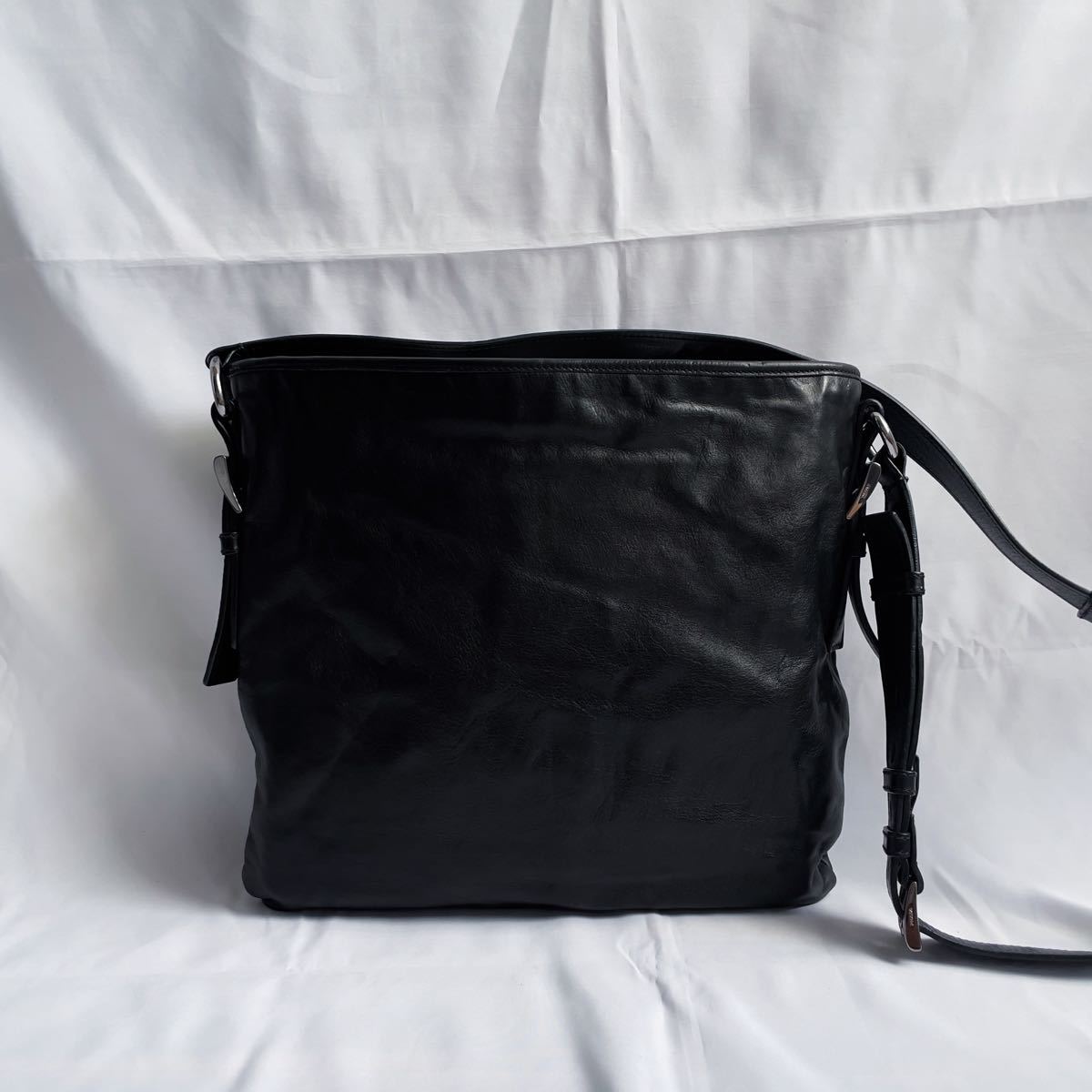 【PRADA】プラダ レザーショルダーバッグ VA0802