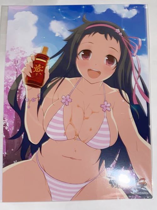 閃乱カグラ　くじコレ　ブロマイド　菖蒲　2Lサイズ_画像1