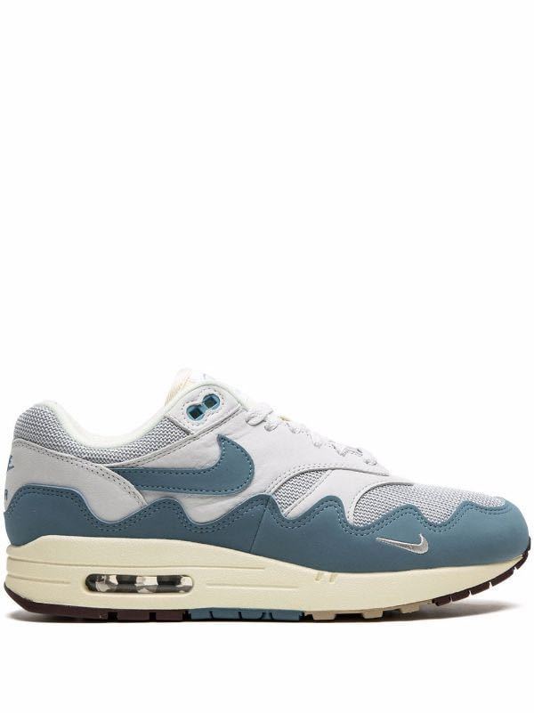 NIKE AIR MAX 1 PATTA 1 METALLIC SILVER/NOISE AQUA/PURE PLATINUM