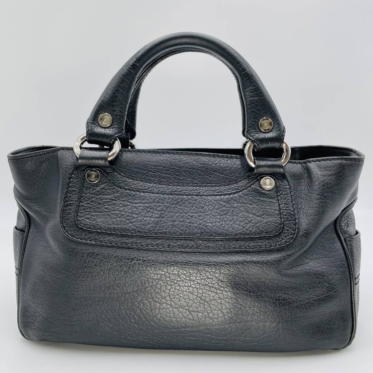 ヤフオク! - 【美品】 セリーヌ CELINE ハンドバッグ ブギー