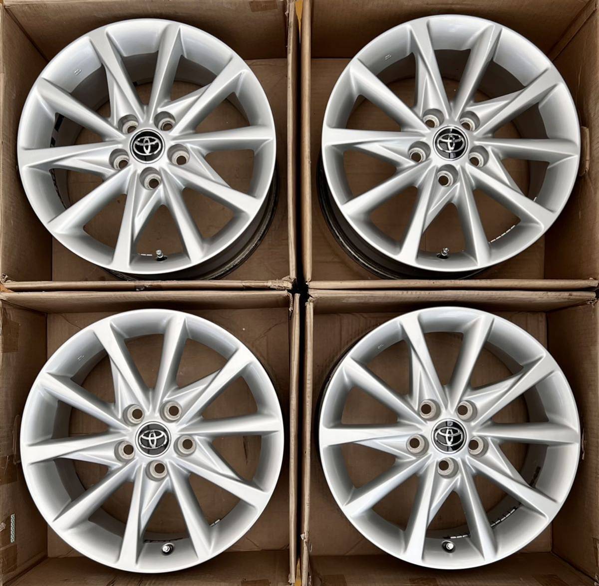 ◇即決◇極上美品◇トヨタ 40系 プリウスα Sツーリング純正ホイール17