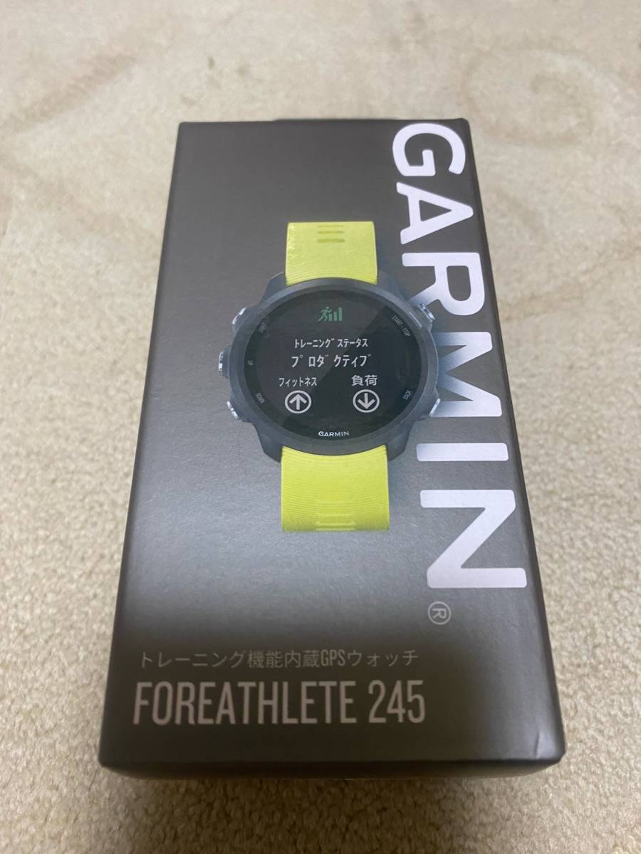 美品 GARMIN FOREATHLETE 245 YELLOW fawe.org