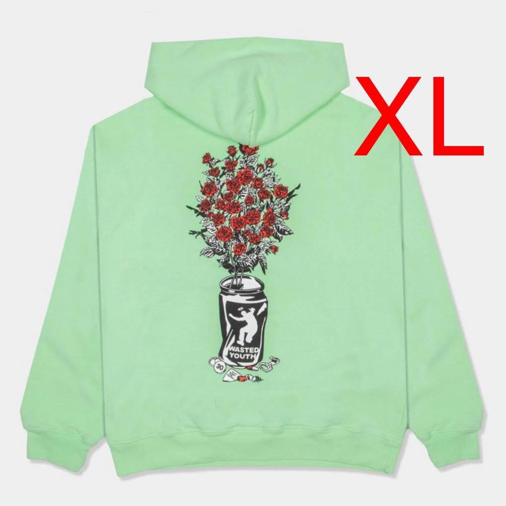 XLサイズ Wasted Youth UNION Hoodie pastel green ユニオン VERDY