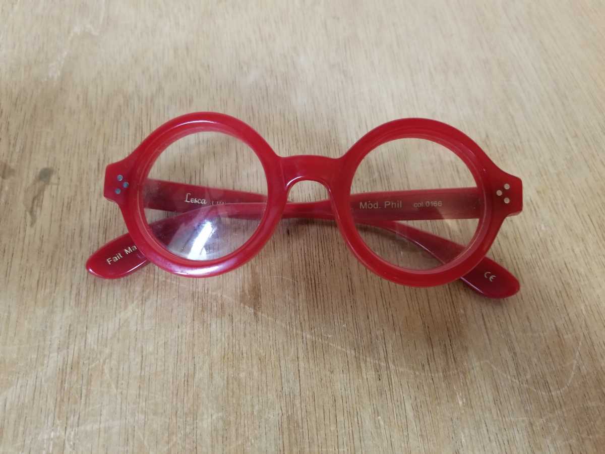 LESCA LUNETIER Mod. Phil 8mm生地 レスカ 眼鏡 connectedfire.com