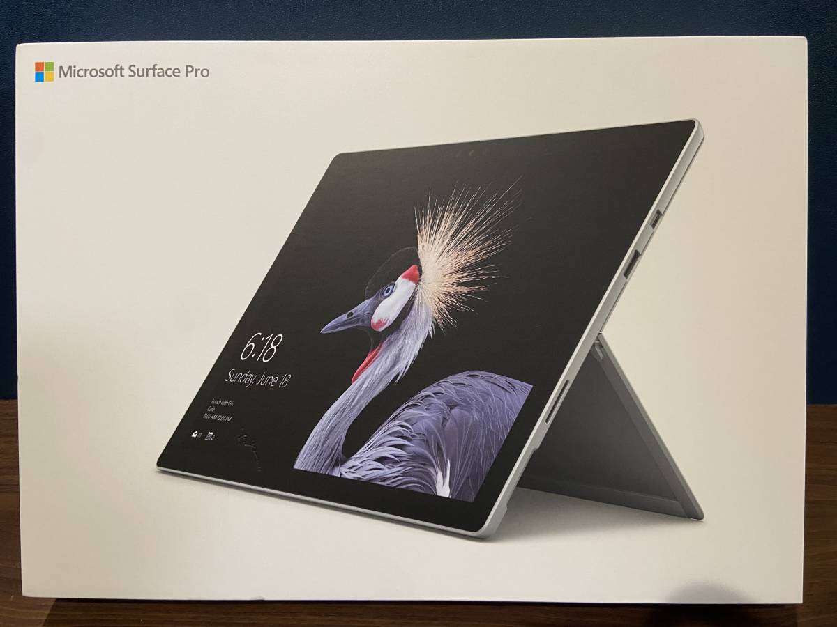 【美品】マイクロソフト Surface Pro Office H&B搭載 12.3型 Core i5/256GB/8GB FJX-00031 純正タイプカバー/マウス/タッチペン3点セット