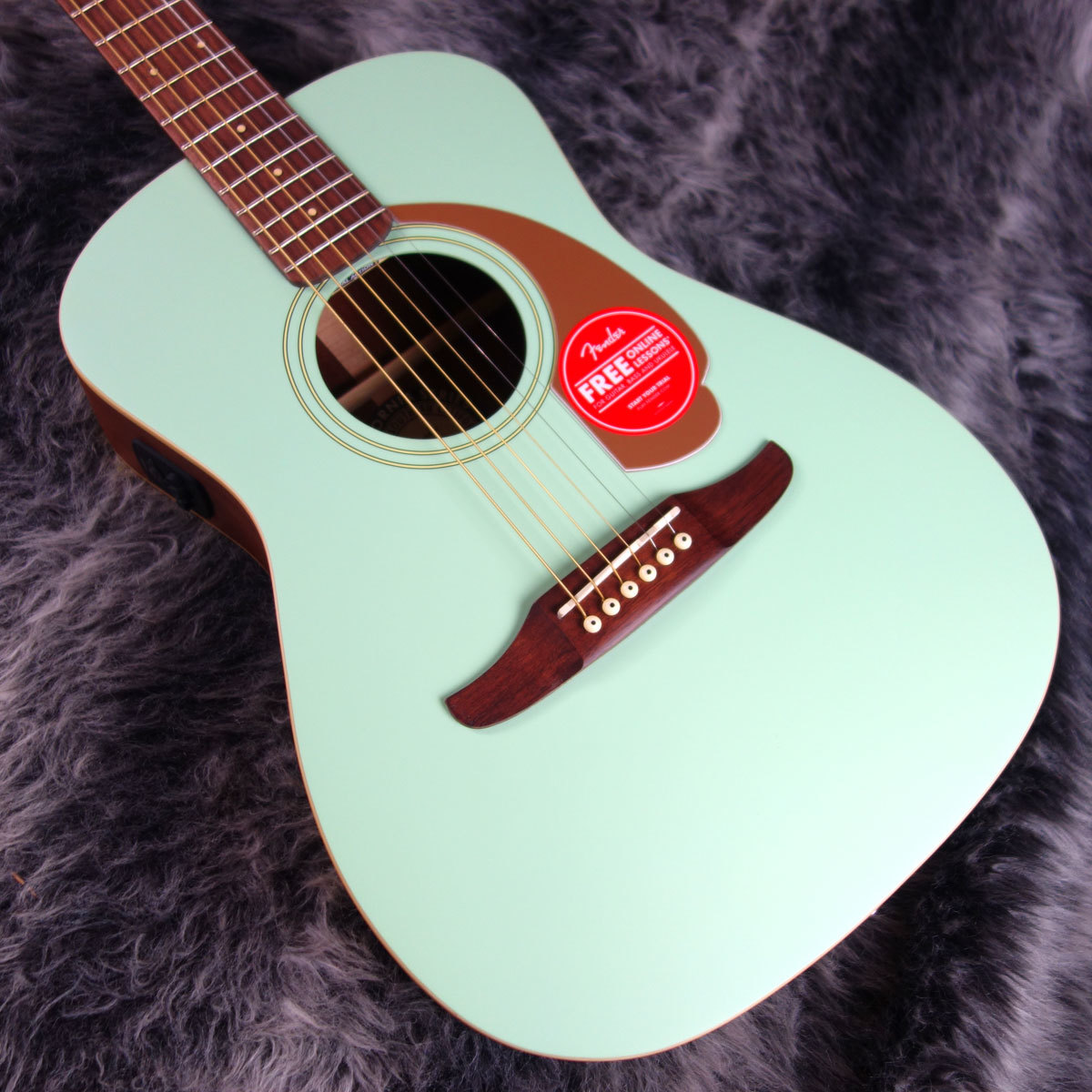 Fender Malibu Player Surf Green_画像1