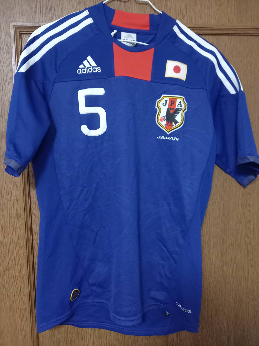 サッカー日本代表 レプリカユニフォーム 稲本潤一 背番号5番 Sサイズ