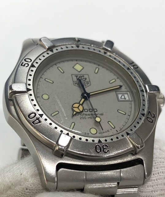 稼動品 TAG HEUER タグホイヤー クォーツ 962.206 2000シリーズ Professional プロフェッショナル メンズ 腕時計_画像8