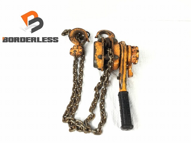☆品☆KITO キトー レバーブロック 荷締機 0.8t LB008 チェーン