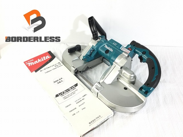 ☆比較的綺麗☆ makita マキタ 120mm 18V 充電式ポータブルバンドソー