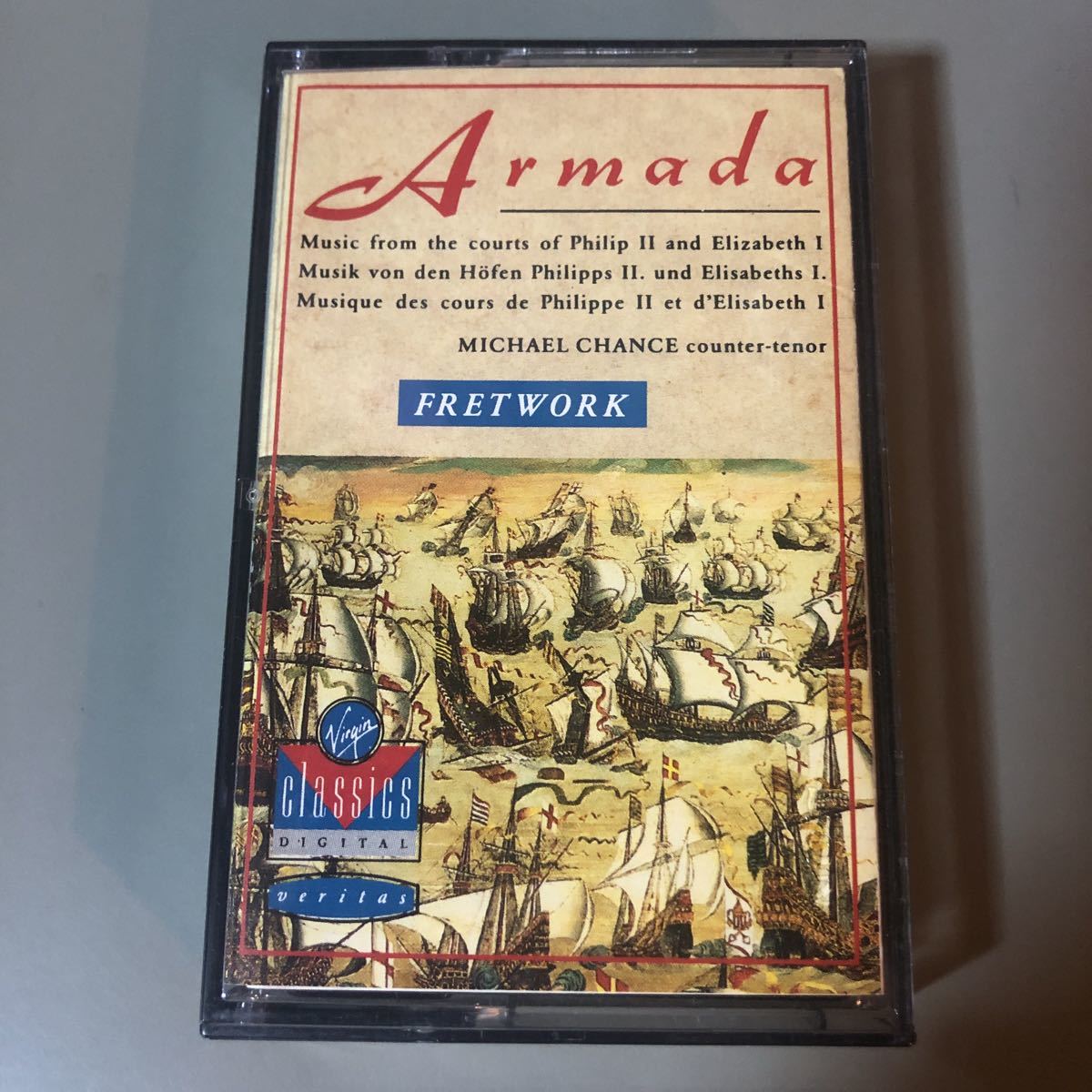  Armada < нет ...> ~ Ferrie pe2.( Испания ). Elizabeth 1.( Англия ) период. .. музыка Michael * Chance запад Германия запись кассетная лента #