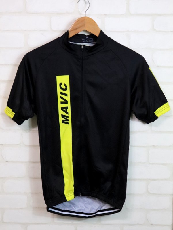 【新品】 MAVIC マヴィック サイクル ジャージ 半袖 Ｍサイズ フルジップ マビック レプリカ サイクリング ウェア ロードバイク MTB