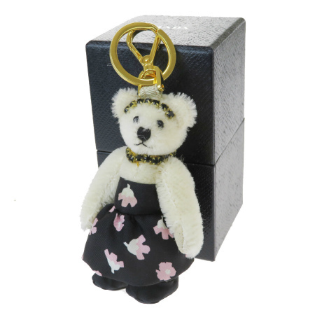 中古】 美品 プラダ PRADA バッグチャーム キーホルダー ストラップ