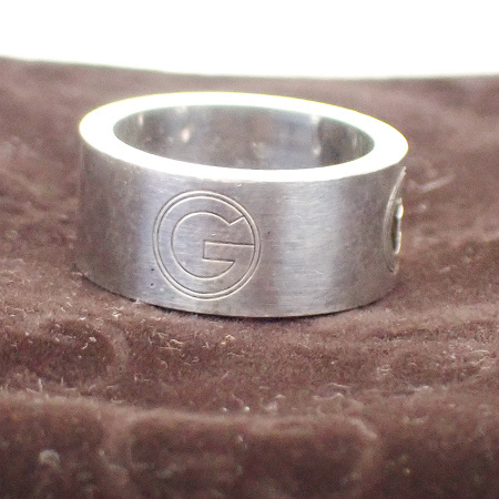 【ラッピング不可】 リング 指輪 GUCCI グッチ 【中古】 シルバー 08MS519 保存袋付き 7号 925 シルバー 【ラッピング不可】 リング 指輪 GUCCI グッチ 【中古】 シルバー 08MS519 保存袋付き 7号 925 シルバー