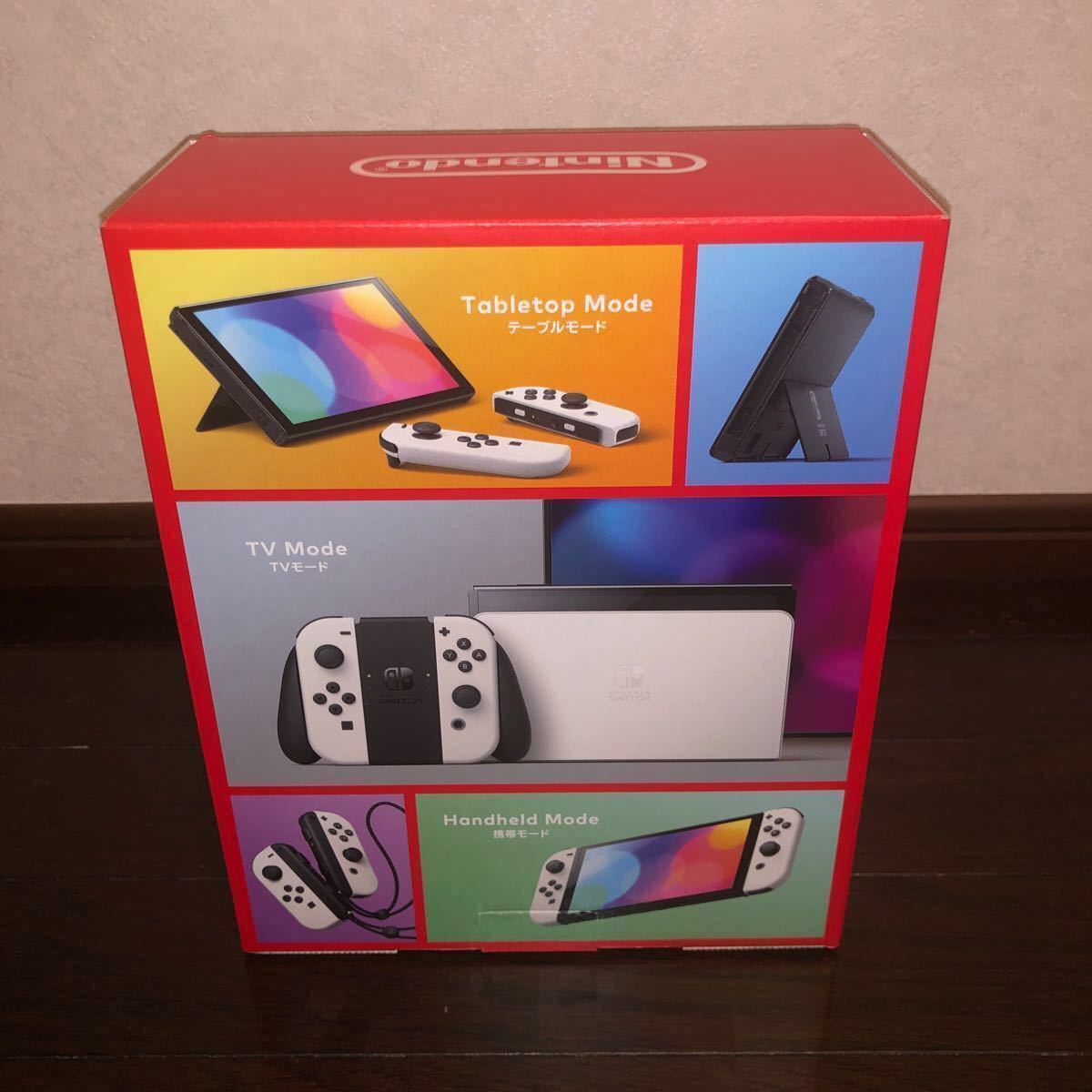 『新品未使用』Nintendo Switch（有機ELモデル） Joy-Con(L)/(R) ホワイト 任天堂Switch 