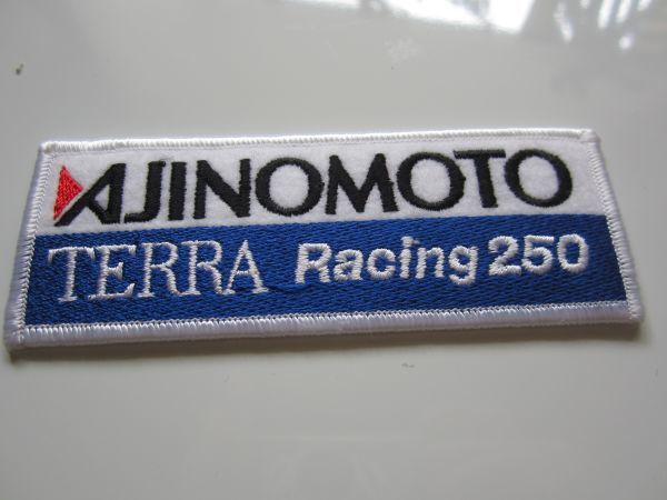 TERRA Racing テラ レーシング250 チーム AJINOMOTO 味の素 ワッペン/刺繍 F1 レーシングチーム 自動車 作業着 スポンサー 144_画像4