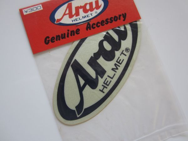 SALE／62%OFF】 Arai ステッカー 切り文字 71×41mm 当時物 アライ