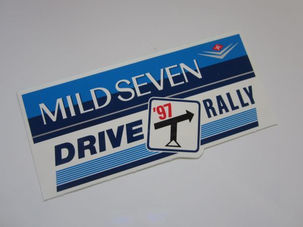 MILD SEVEN マイルドセブン スポンサー レーシング 97 DRIVE RALLY ステッカー/デカール 自動車 バイク S12_画像1