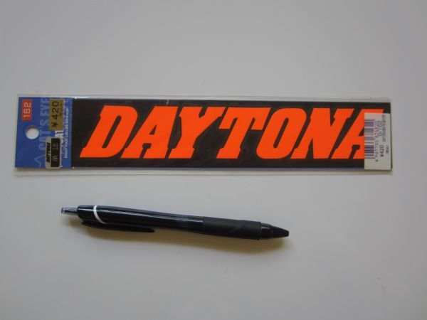 DAYTONA デイトナ ロゴ 承認 ステッカー/当時物 デカール 自動車 バイク オートバイ カー用品 レーシング ② S16の画像6