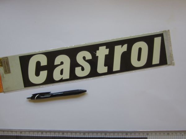 Castrolステッカー カストロール オイル
