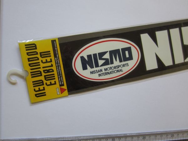 特大】希少 旧ロゴ NISMO ニスモ 日産 ニッサン モーター 特大】希少 旧ロゴ NISMO ニスモ 日産 ニッサン モーター