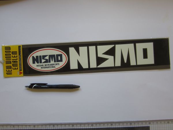 特大】希少 旧ロゴ NISMO ニスモ 日産 ニッサン モーター 特大】希少 旧ロゴ NISMO ニスモ 日産 ニッサン モーター