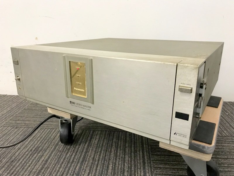 動作未確認】Panasonic NV-V10000 S-VHS ビデオマスター ビデオ 動作未確認】Panasonic NV-V10000 S-VHS ビデオマスター ビデオ