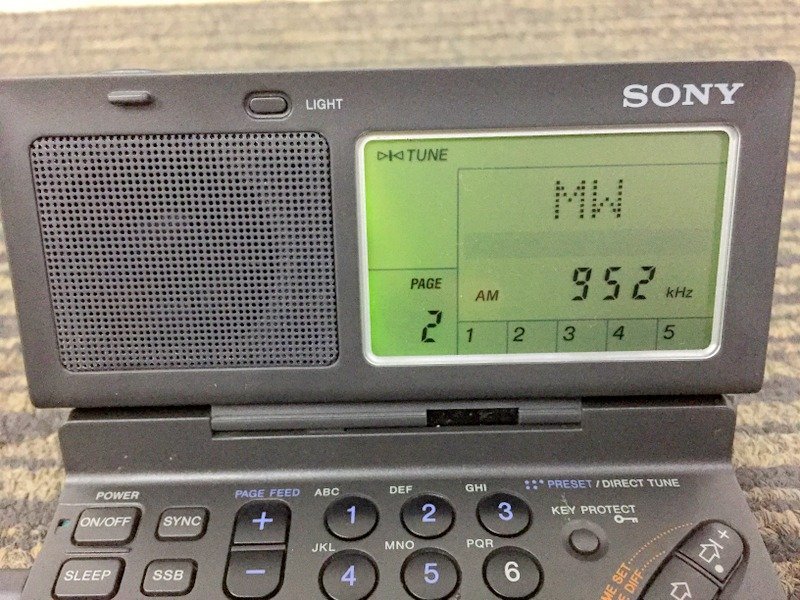 いいスタイル SONY ICF-SW100 ジャンク品 ラジオ - www.conewago.com