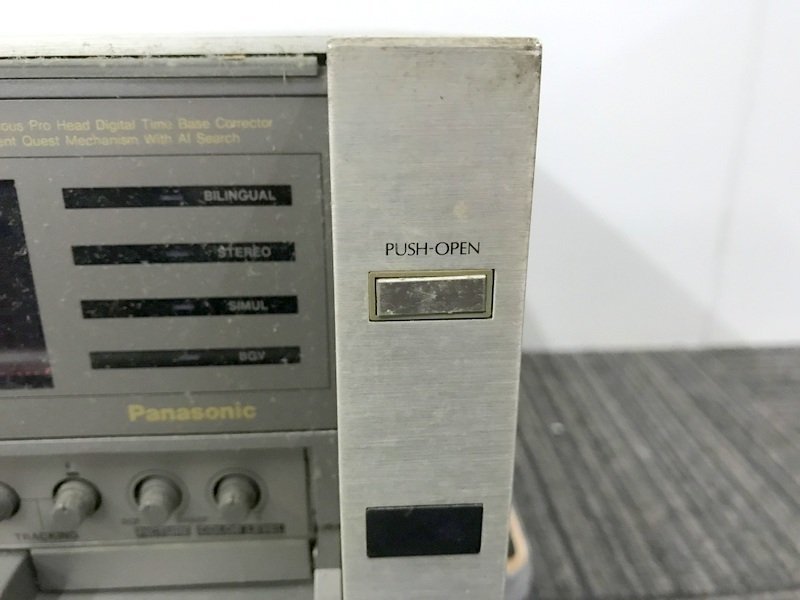 動作未確認】Panasonic NV-V10000 S-VHS ビデオマスター ビデオ 動作未確認】Panasonic NV-V10000 S-VHS ビデオマスター ビデオ