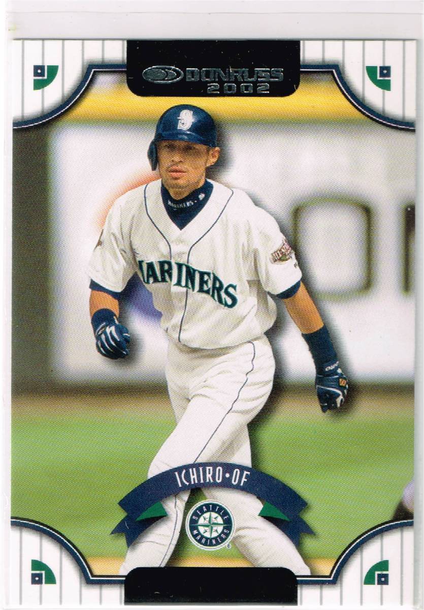 2002 MLB Donruss #74 Ichiro Suzuki ドンラス イチロー_表面