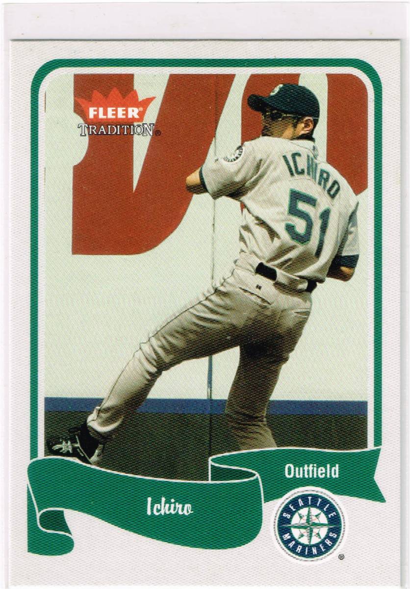 2004 MLB Fleer Tradition #77 Ichiro Suzuki フレア イチロー_表面