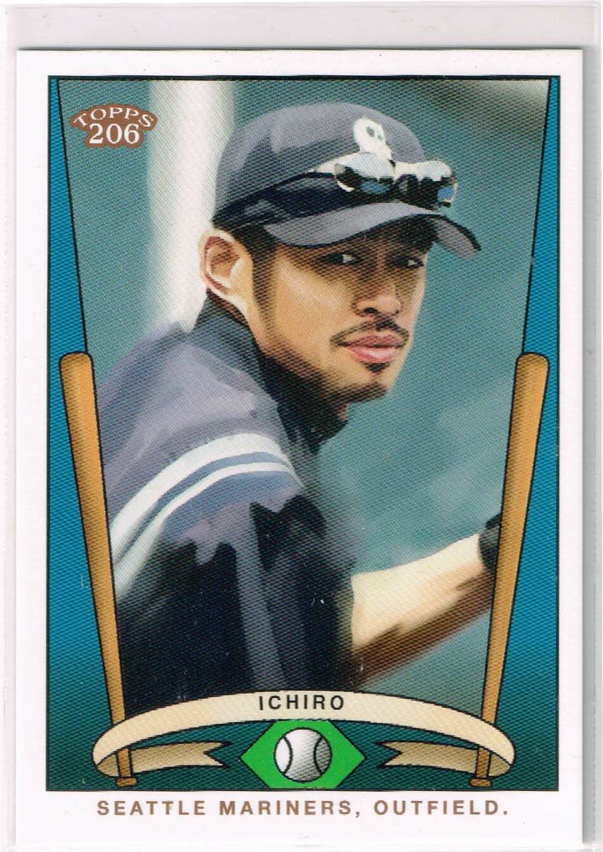 2002 MLB Topps 206 Team 206 Series1 #T206-19 Ichiro Suzuki トップス イチロー_表面