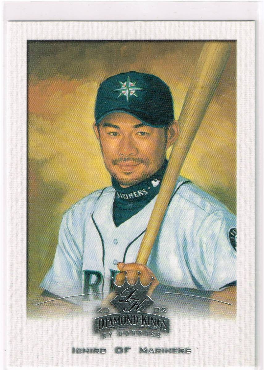 2002 MLB Donruss Diamond Kings #74 Ichiro Suzuki ドンラス イチロー_表面