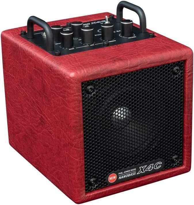 Phil Jones Bass PJB NANOBASS X4C Red フィルジョーンズ プロ仕様小型