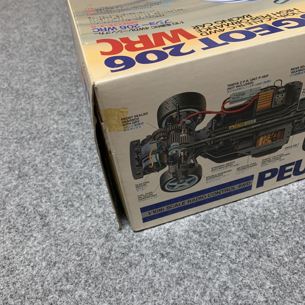 タミヤ 1/10 電動RC ボディ プジョー 206 WRC PEUGEOT TA03F-S タミヤ 1/10 電動RC ボディ プジョー 206 WRC PEUGEOT TA03F-S
