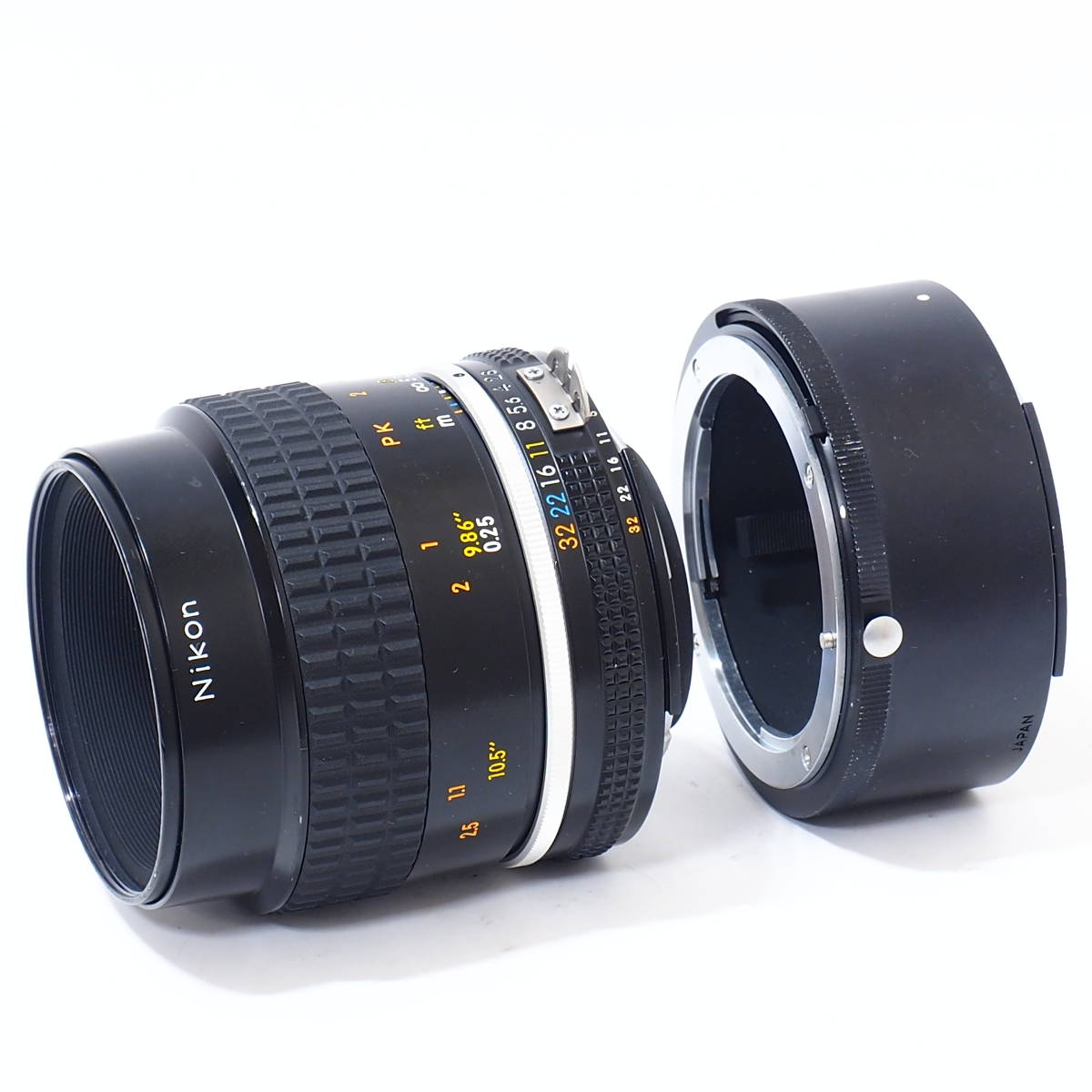 Ai-S Micro NIKKOR 55mm F2.8 With PK-13 for Nikon F Mount Full