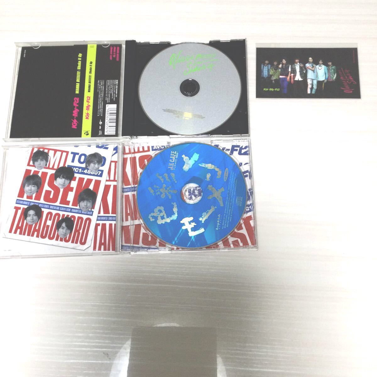 KisーMyーFt2 CD＋DVD×4＋CD×2＋特典ICカードステッカー　キスマイ