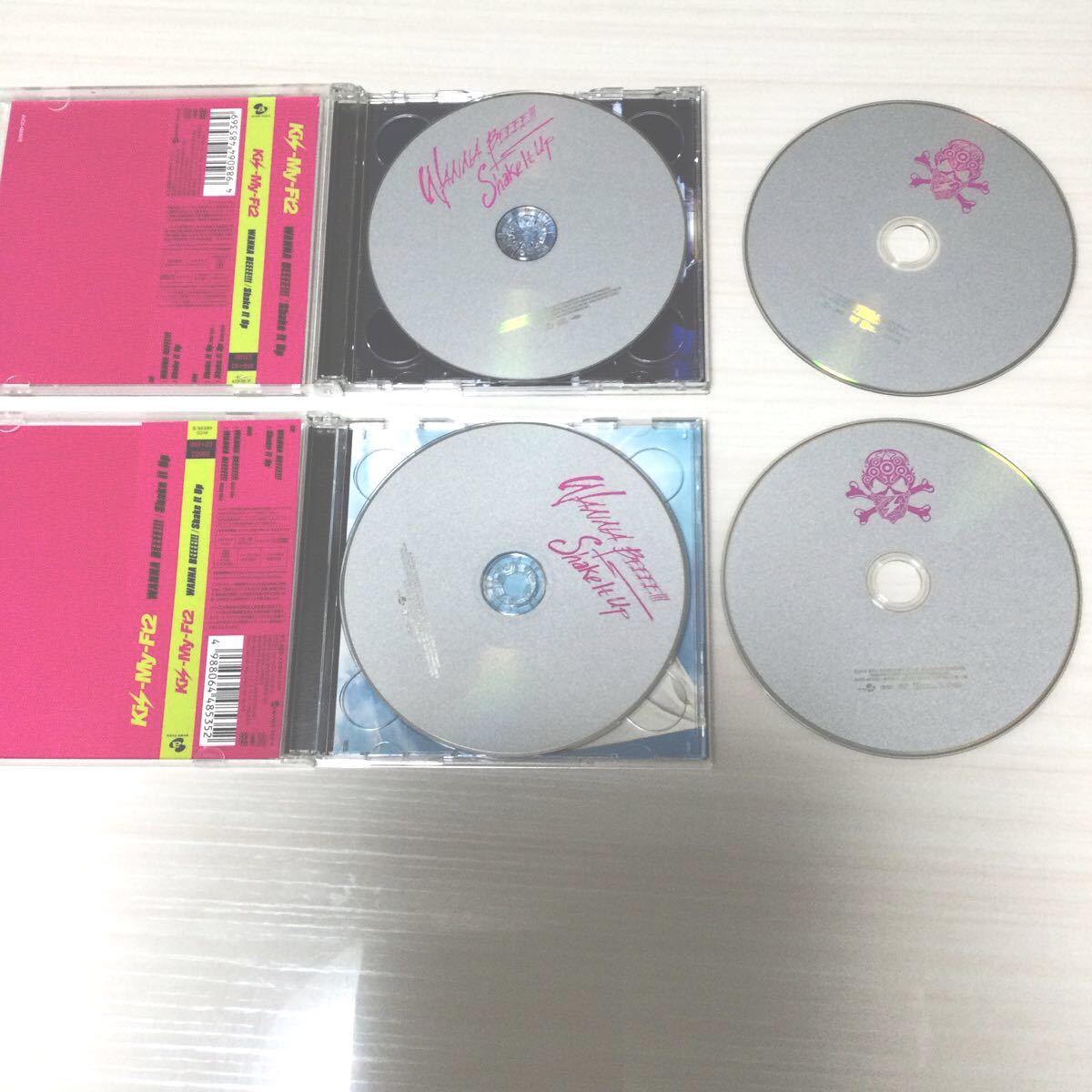 KisーMyーFt2 CD＋DVD×4＋CD×2＋特典ICカードステッカー　キスマイ