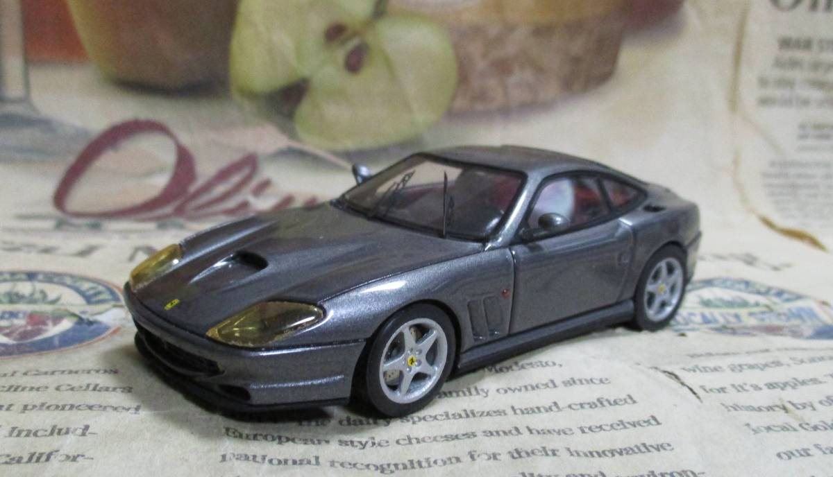 ★激レア絶版*プロ製作*BBR*1/43*Ferrari 550 Maranello シルバーストーングレー*フェラーリ≠MR