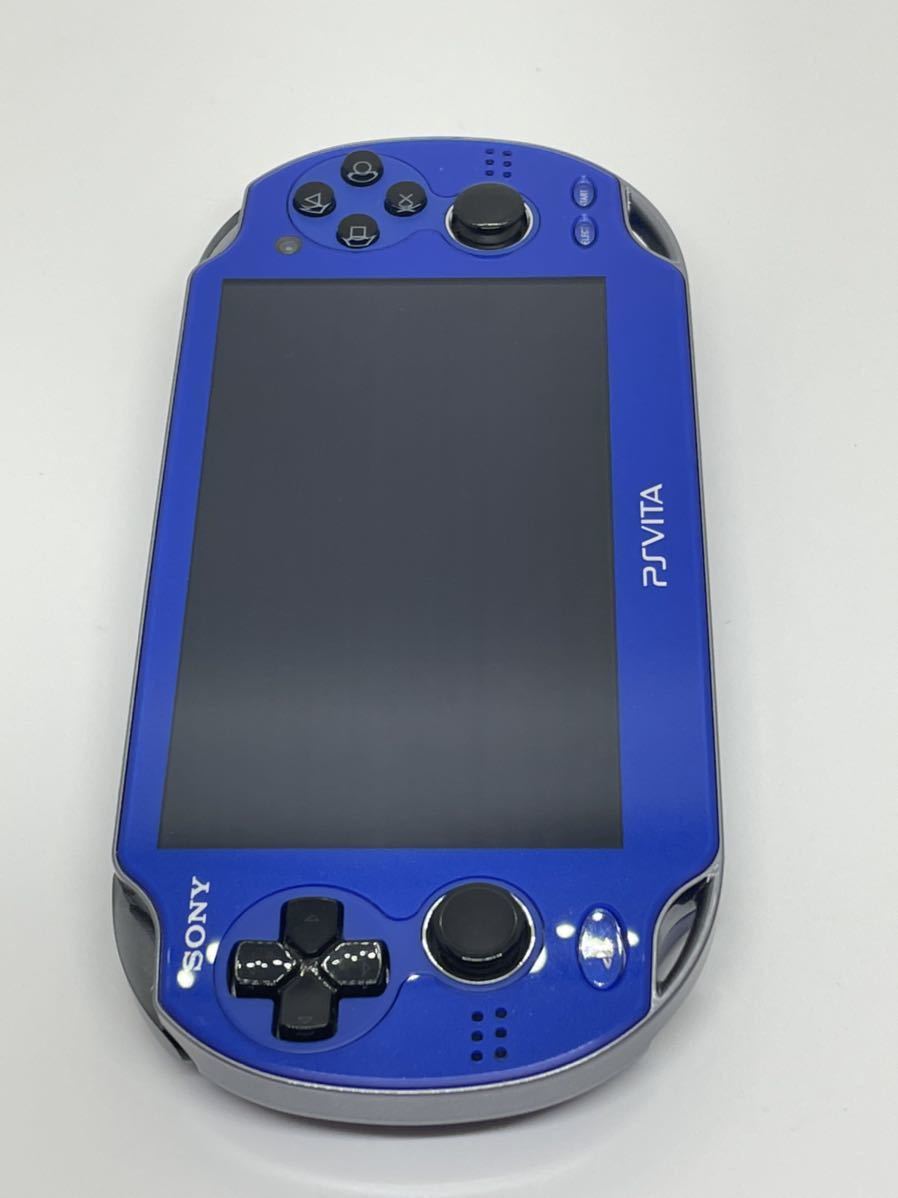 美品 完動品 】 PS Vita PCH-1000 サファイア・ブルー 本体 外箱