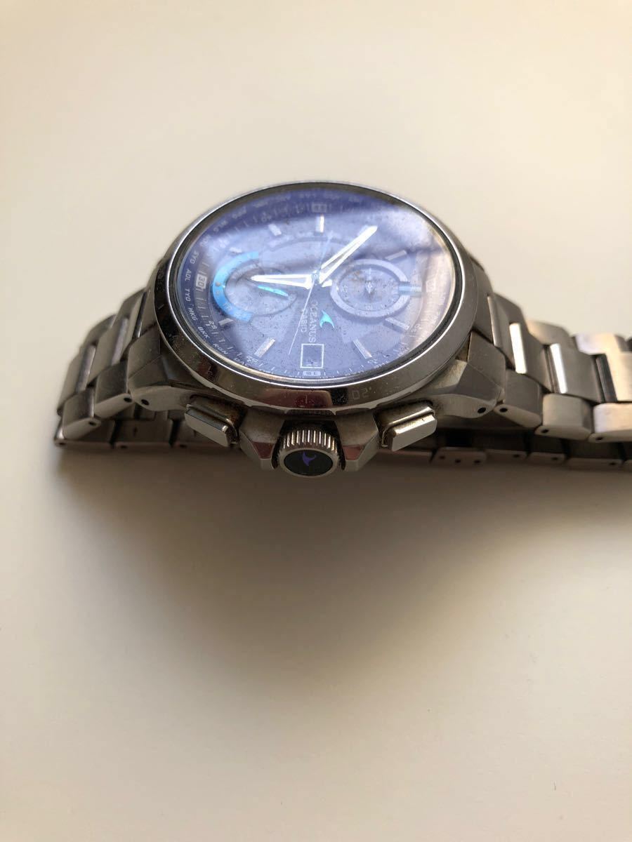 オシアナス OCEANUS カシオ CASIO OCW-T1010B-1AJF ソーラー電波腕時計