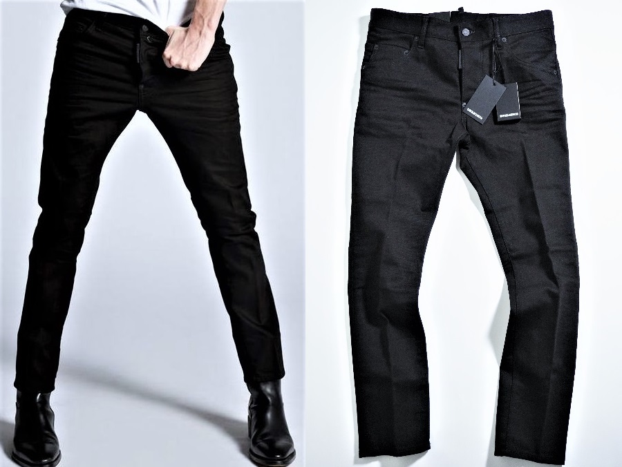 新品/正規品】46 Dsquared2 ディースクエアード SKATER JEAN S74LB0695
