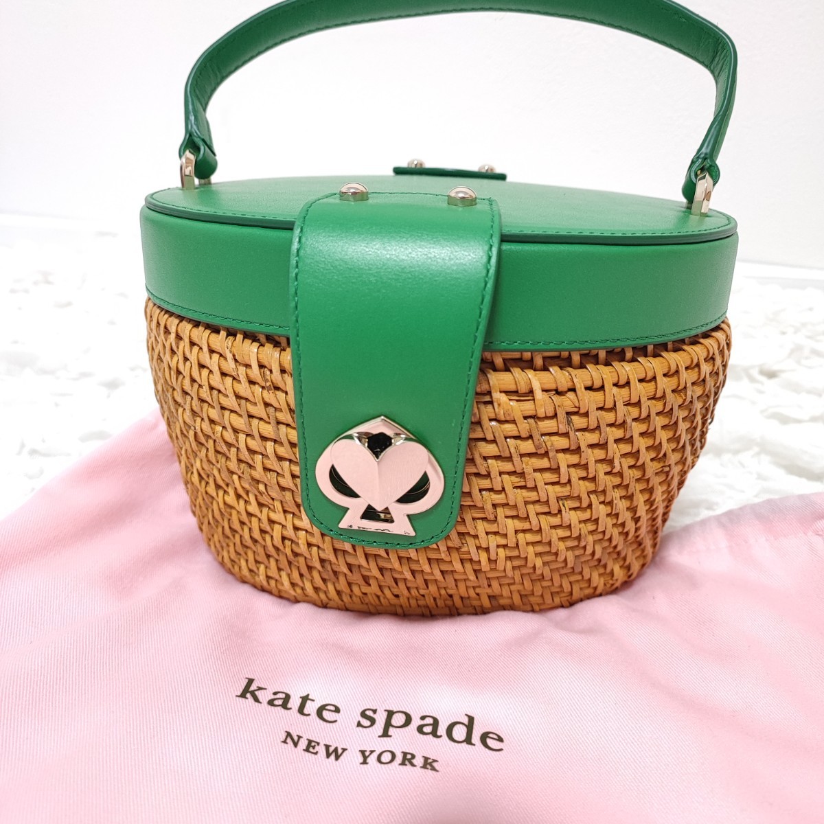 ケイトスペード♡カゴバッグ新品 - www.glycoala.com